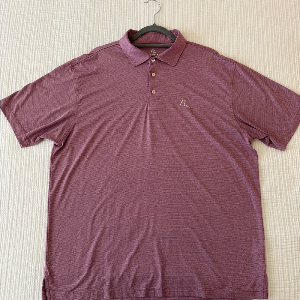 Rhoback Maroon Polo Shirt